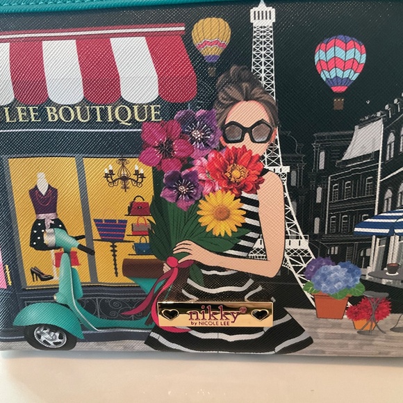nikky by Nicole Lee Boutique Cosmetic Bag NWT - Picture 2 of 6